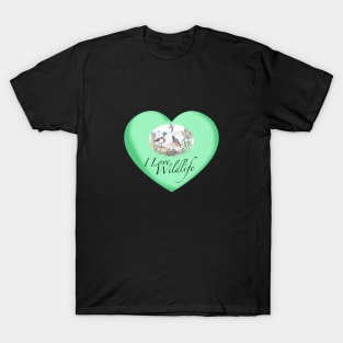 I Love Sea Shore Wildlife T-Shirt